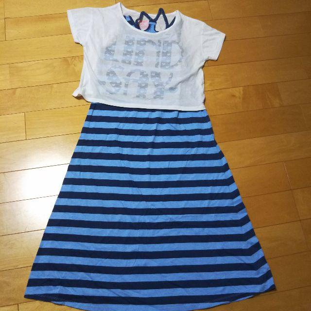 Lindsay(リンジィ)のLindsay ワンピース キッズ/ベビー/マタニティのキッズ服女の子用(90cm~)(ワンピース)の商品写真