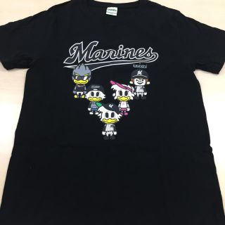 チバロッテマリーンズ(千葉ロッテマリーンズ)の【新品未使用】千葉ロッテマリーンズ×Laundry キャラクターTシャツ(応援グッズ)