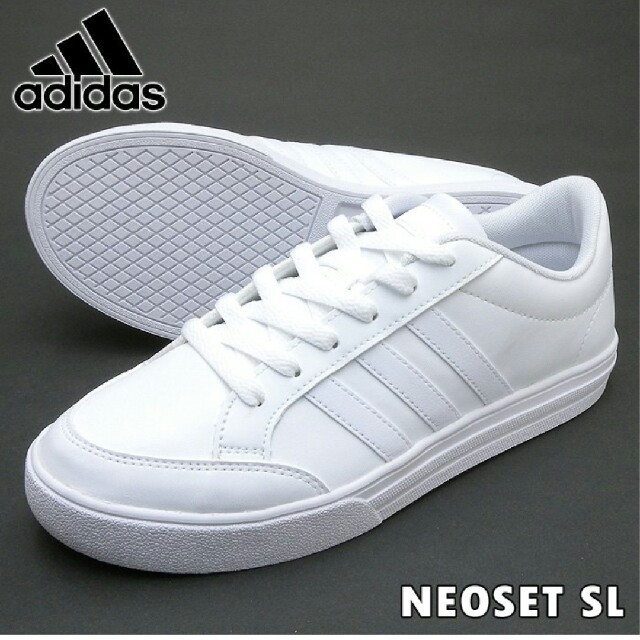 新品♡adidas NEOSET SL BC0132 ホワイト スニーカー