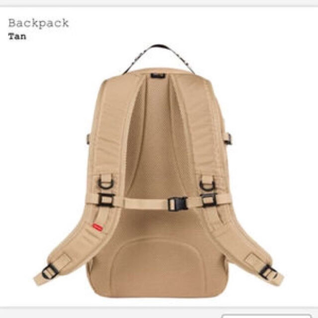 18SS Supreme Backpack バックパック ベージュ