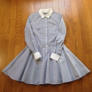 トランテアンソンドゥモード(31 Sons de mode)のminto様専用 新品同様 31 Sons de mode ストライプ ワンピ(ミニワンピース)