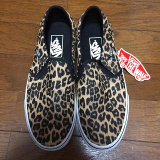 ヴァンズ(VANS)のVANS ヒョウ柄スリッポン(スリッポン/モカシン)