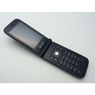 シャープ(SHARP)の中古◆105SH　ブラック◆softbank ソフトバンクガラケー48(携帯電話本体)