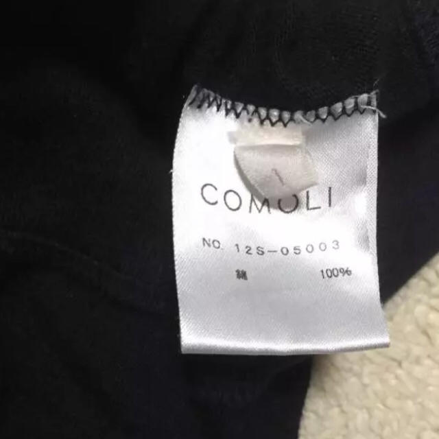 COMOLI(コモリ)のcomoli コットン カーディガン ネイビー 2012SS メンズのトップス(カーディガン)の商品写真