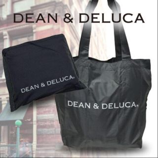 ディーンアンドデルーカ(DEAN & DELUCA)の【新品】DEAN & DELUCA エコバック ダークグレー   マチ有り❣️(エコバッグ)