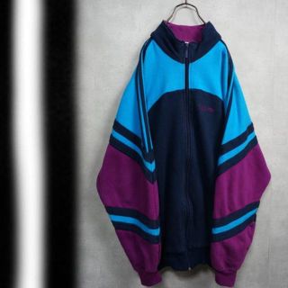 アディダス(adidas)の90s アディダス ジップアップ スウェット(ジャージ)