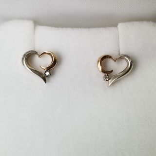 スタージュエリー(STAR JEWELRY)のスタージュエリー HEART MOON ピアス(ピアス)