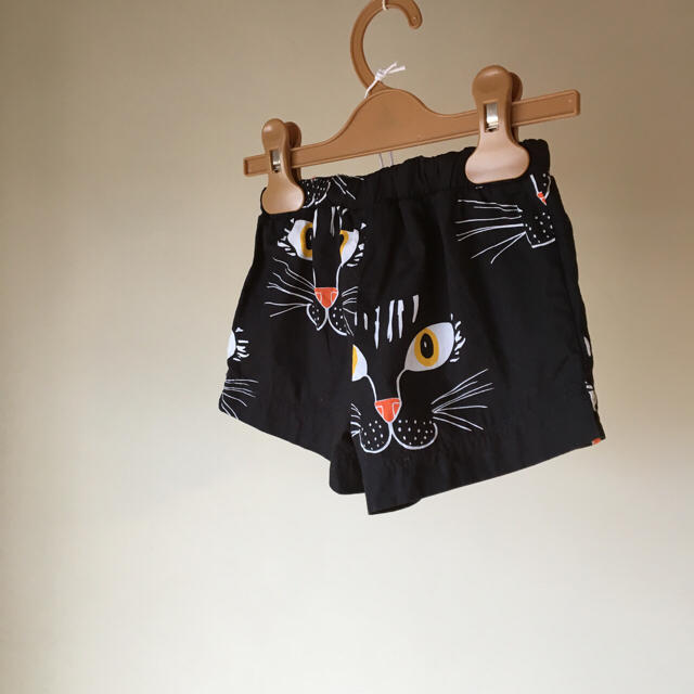 Caramel baby&child (キャラメルベビー&チャイルド)のMini Rodini ネコ柄 コットンパンツ キッズ/ベビー/マタニティのベビー服(~85cm)(パンツ)の商品写真
