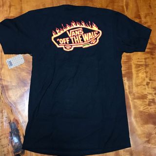 ヴァンズ(VANS)のVANS x THRASHER ポケットTシャツ Mサイズ flame(その他)