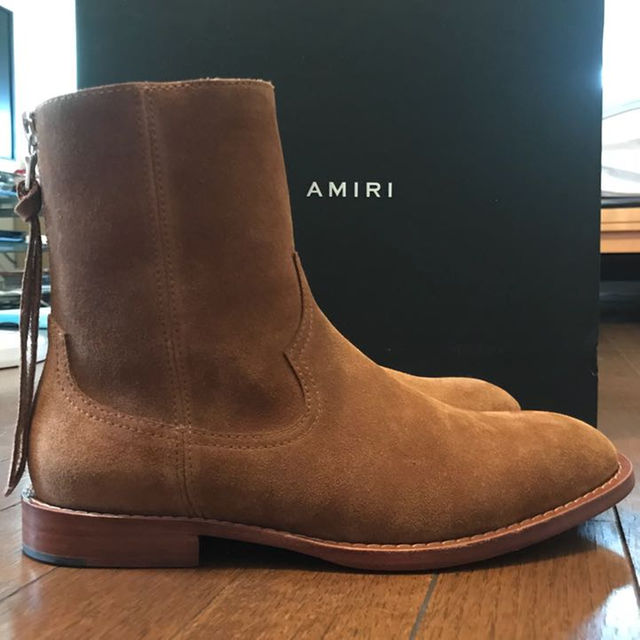 AMIRI SHANE BOOTS US8 ブーツ 26cm ブラウン アミリ