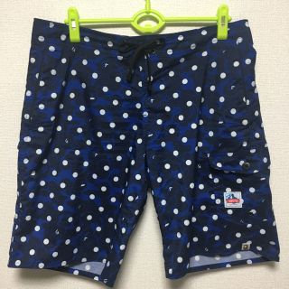 アベイシングエイプ(A BATHING APE)のkazoo様  Ａ BATHING APE ドット柄ハーフパンツ(ショートパンツ)