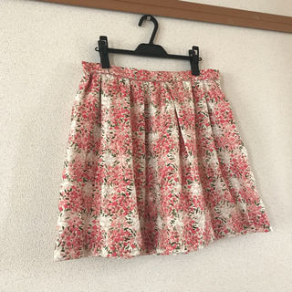 ペイトンプレイス(Peyton Place)のナウシカ様専用⭐︎ペイトンプレイスの花柄ボーダースカート(ひざ丈スカート)