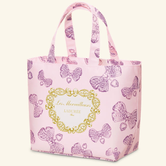 Les Merveilleuses LADUREE(レメルヴェイユーズラデュレ)のラデュレ LADUREE ノベルティ トートバッグ レディースのバッグ(トートバッグ)の商品写真