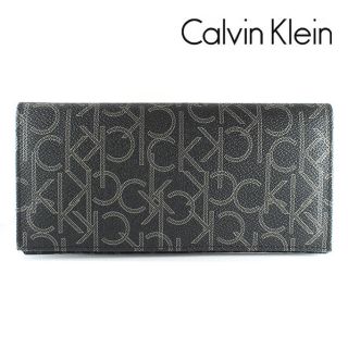 カルバンクライン(Calvin Klein)の新品 カルバンクライン 長財布 財布 メンズ ブラック レザー 79467BK(長財布)