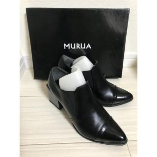 ムルーア(MURUA)のtch様 超美品☆MURUAスクエアヒール ブーティ(ブーティ)