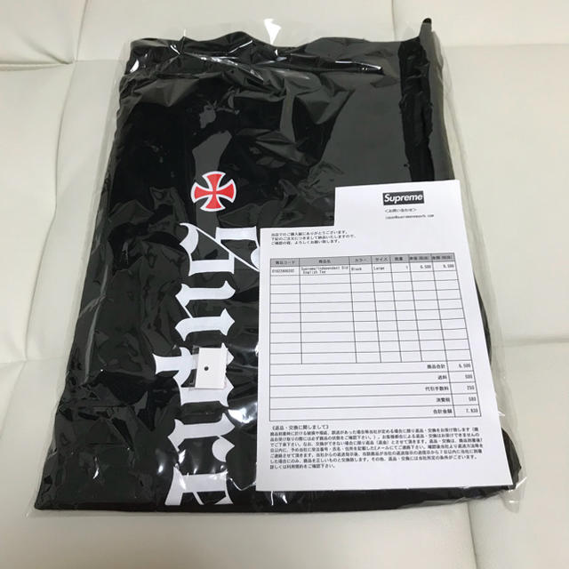 Supreme(シュプリーム)のsupreme  Independent Old English Tee  メンズのトップス(Tシャツ/カットソー(半袖/袖なし))の商品写真