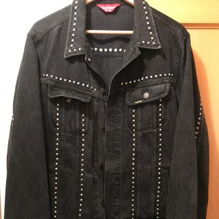 シュプリーム(Supreme)のsupreme Studded Denim Trucker Jacket(Gジャン/デニムジャケット)