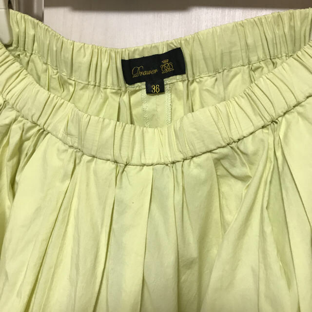 Drawer(ドゥロワー)のドゥロワー  コットン フレアスカート レディースのスカート(ロングスカート)の商品写真