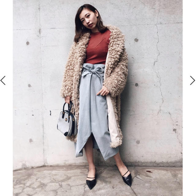 Ameri VINTAGE(アメリヴィンテージ)のAMERI WAIST FLAP CORDUROY SKIRT レディースのスカート(ロングスカート)の商品写真