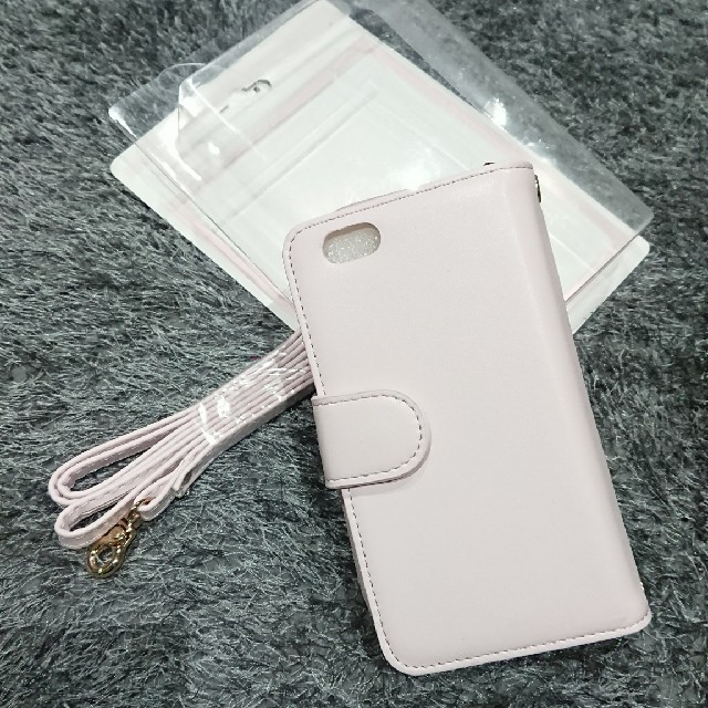 WEGO(ウィゴー)のウィゴー iPhone6 6s ケース カバー 財布 ピンク 新品 スマホ/家電/カメラのスマホアクセサリー(iPhoneケース)の商品写真