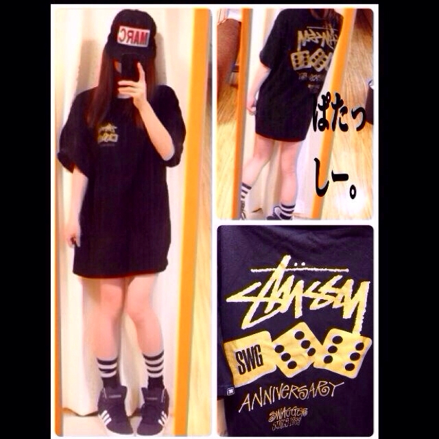 STUSSY(ステューシー)のなみちる様取置＊ステューシー×スワッガー レディースのトップス(Tシャツ(半袖/袖なし))の商品写真