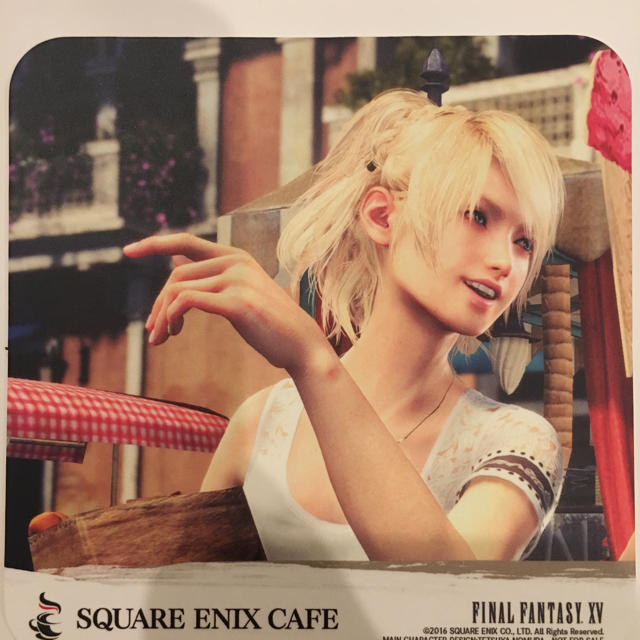 スクエニカフェ Ff15 ルーナ ルナフレーナ コースターの通販 By あ ラクマ