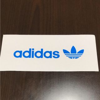 アディダス(adidas)の【縦7cm横16.5cm】adidas   ステッカー(ステッカー)