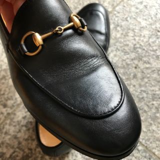 yuriri0501様専用 GUCCI ヨルダーン レザーホースビットローファー