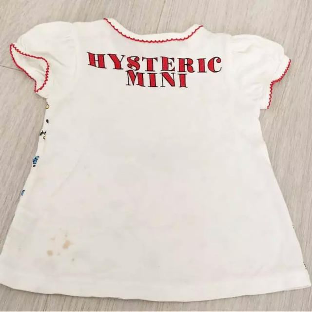 HYSTERIC MINI(ヒステリックミニ)のヒスミニ Aライン Tシャツ 80 キッズ/ベビー/マタニティのベビー服(~85cm)(Ｔシャツ)の商品写真