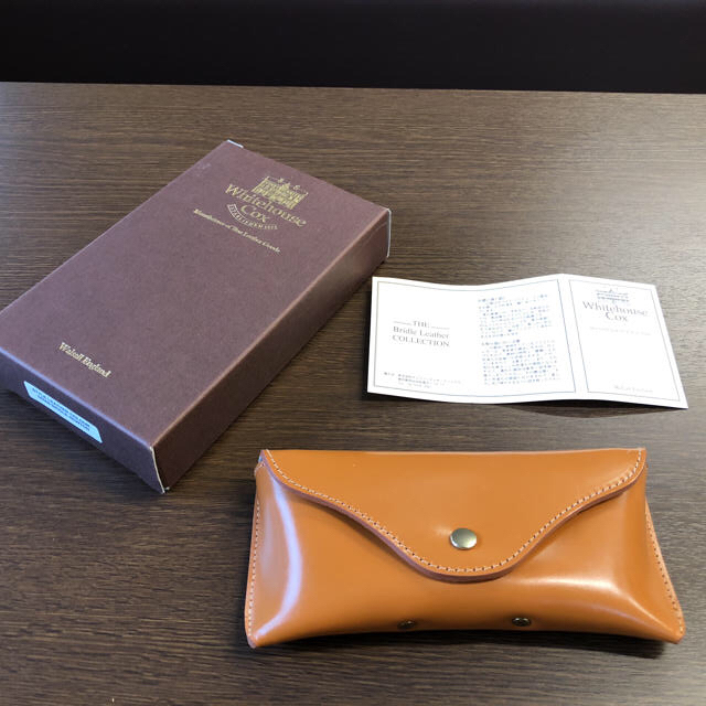WHITEHOUSE COX - Whitehouse Cox SPECTACLE CASE. BRIDLEの通販 by Supershin