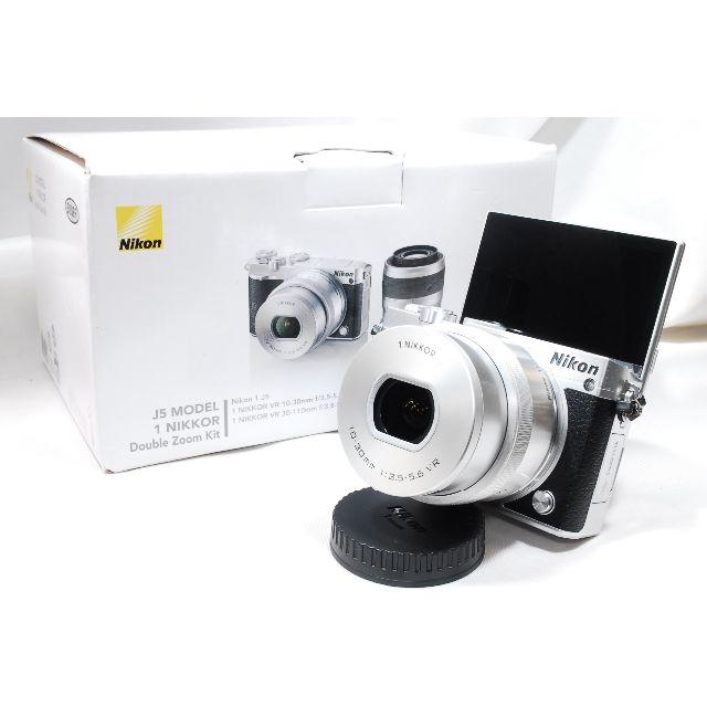 Nikon - WiFi＆女性に大人気♡Nikon1 J5 パワーズームキット♡