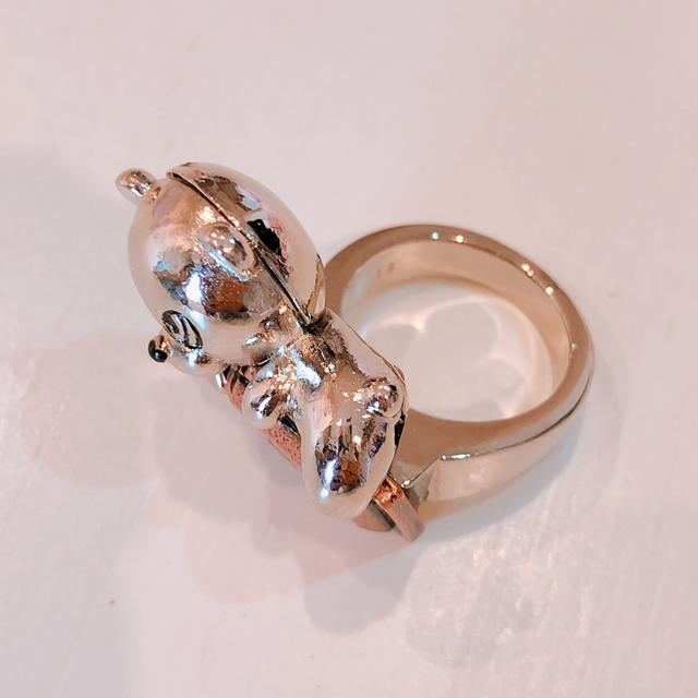 MILKBOY CHOCOLATE BEAR RING お買得