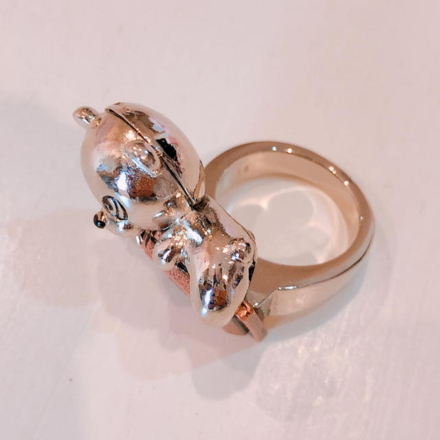 MILKBOY(ミルクボーイ)のMILKBOY CHOCOLATE BEAR RING お買得 メンズのアクセサリー(リング(指輪))の商品写真