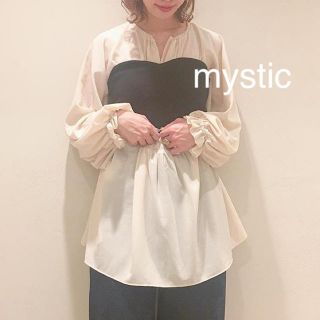 ミスティック(mystic)の春新作❁﻿ミスティック サイドスリット ロングシャツ(シャツ/ブラウス(長袖/七分))