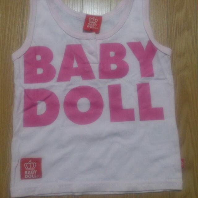 BABYDOLL(ベビードール)のBABY DOLL タンクトップ８０cm レディースのトップス(Tシャツ(半袖/袖なし))の商品写真