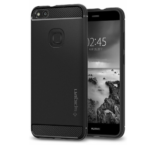 Spigen(シュピゲン)のP10lite ケース　spigen ラギッド・アーマー　黒 スマホ/家電/カメラのスマホアクセサリー(Androidケース)の商品写真