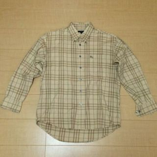 バーバリー(BURBERRY)のバーバリー ベージュ チェックシャツ Burberry シャツ(シャツ/ブラウス(長袖/七分))