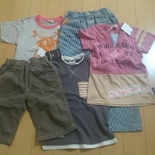 ブランシェス(Branshes)の男の子 120センチ 上下5点(Tシャツ/カットソー)