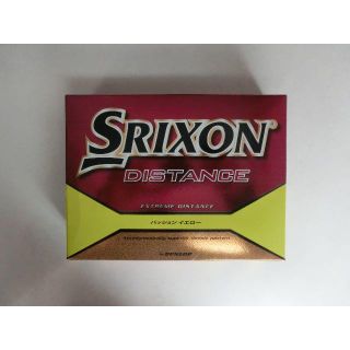 スリクソン(Srixon)の1.SRIXONスリクソン　ゴルフボール　DISTANCE パッションイエロー(その他)