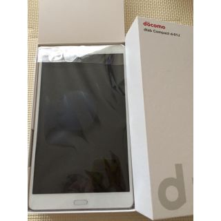 エヌティティドコモ(NTTdocomo)のd tab　compact　d-01J(タブレット)