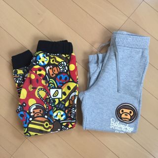 アベイシングエイプ(A BATHING APE)の専用 BAPE kids 100&110 パンツ(パンツ/スパッツ)