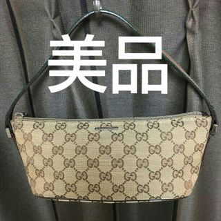 グッチ(Gucci)の美品 GUCCI アクセサリーポーチ(ポーチ)