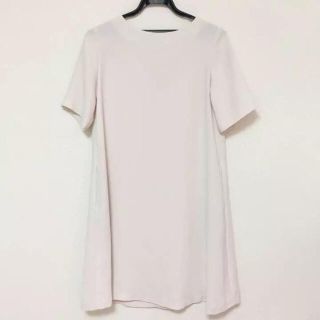 ユニクロ(UNIQLO)のピンクワンピース♡ユニクロ(ひざ丈ワンピース)