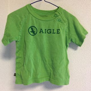 エーグル(AIGLE)のAIGLE エーグル キッズ用 半袖Tシャツ 80センチ(Ｔシャツ)