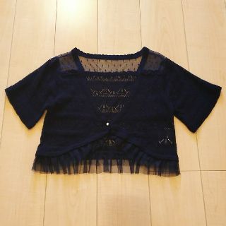 アクシーズファム(axes femme)の【値下げ】axes femme ボレロ カーディガン(ボレロ)