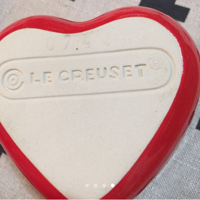 LE CREUSET(ルクルーゼ)のル・クルーゼ ラムカン ダムール 蓋つき オレンジ L ルクルーゼ インテリア/住まい/日用品のキッチン/食器(食器)の商品写真