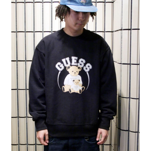 GUESS(ゲス)のGUESS ゲス グリーン レーベル BEAR SWEAT レディースのトップス(トレーナー/スウェット)の商品写真