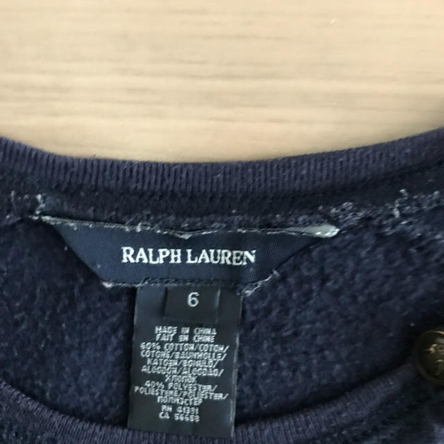 Ralph Lauren(ラルフローレン)のラルフローレン ワンピース 120 キッズ/ベビー/マタニティのキッズ服女の子用(90cm~)(ワンピース)の商品写真