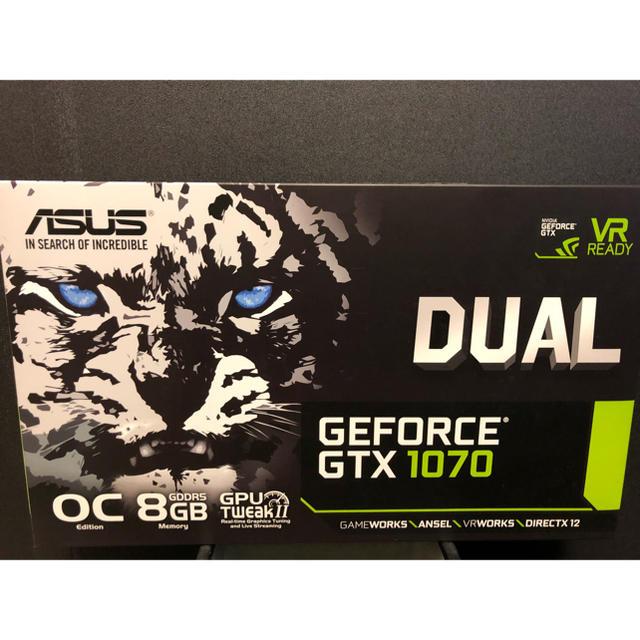 ASUS - spa123 GTX 1070 O8G ASUS GeForce DUAL