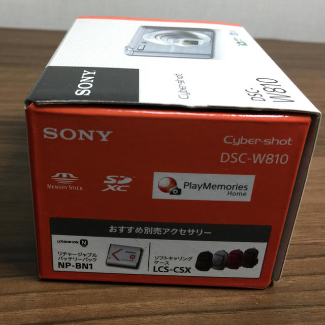 SONY(ソニー)のソニー SONY デジタルカメラ DSC-W810-S スマホ/家電/カメラのカメラ(コンパクトデジタルカメラ)の商品写真